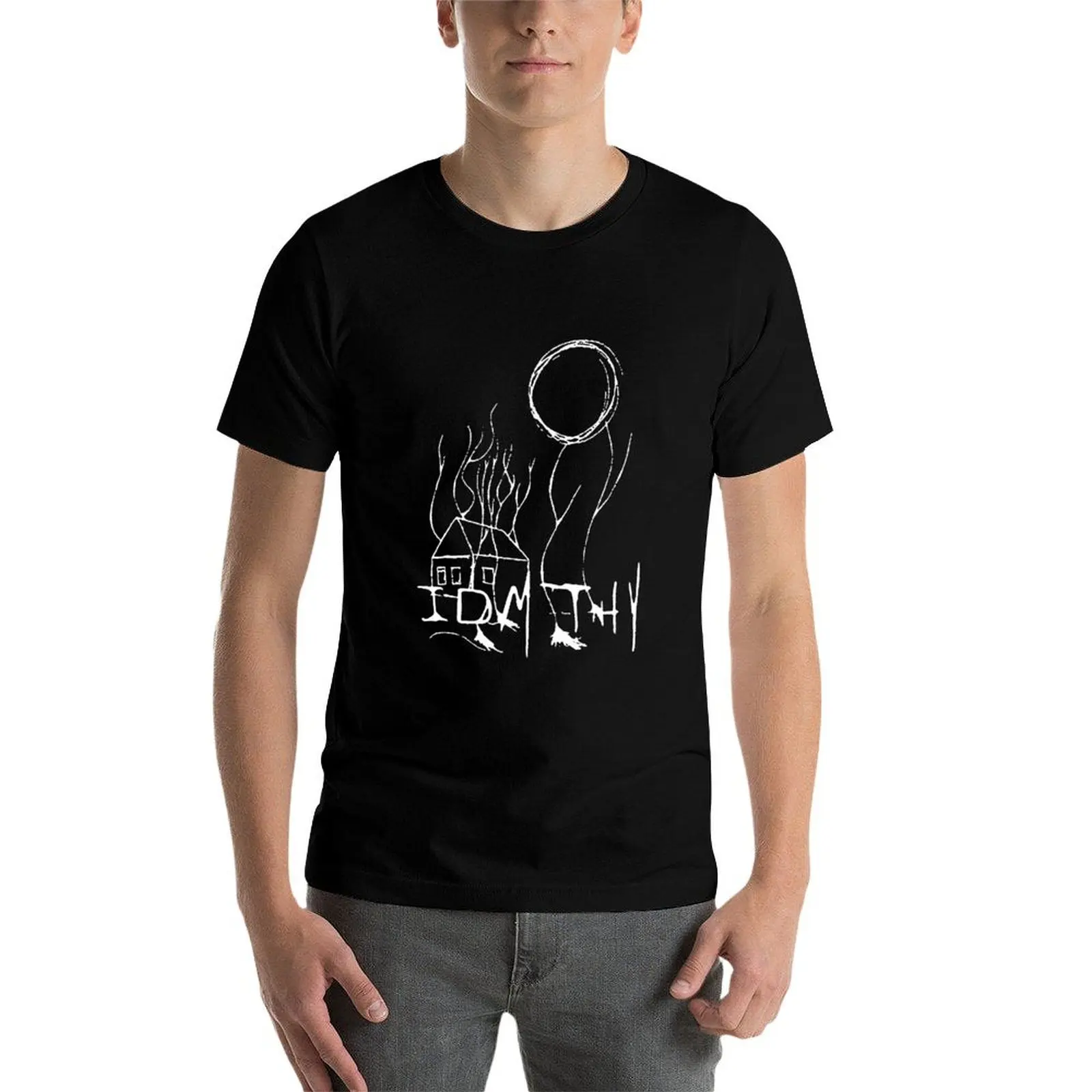 لم أعني أن أسرع لك من كواديكا تي شيرت مضحك تي شيرت الفكاهة الداكنة رجالي جرافيك تي شيرت تي شيرت #3