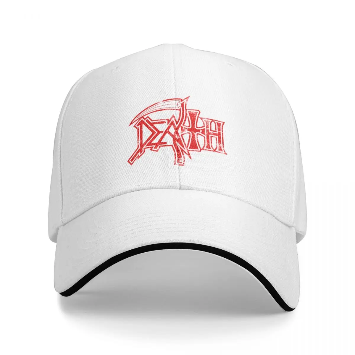 

Бейсболка в винтажном стиле с логотипом «Death Band»