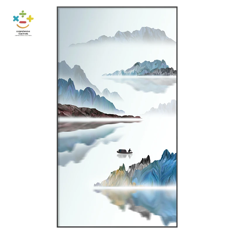 

Home Entrance Painting Vertical Landscape Painting Living Room Corridor and Aisle Painting Modern Simple and Light Luxury