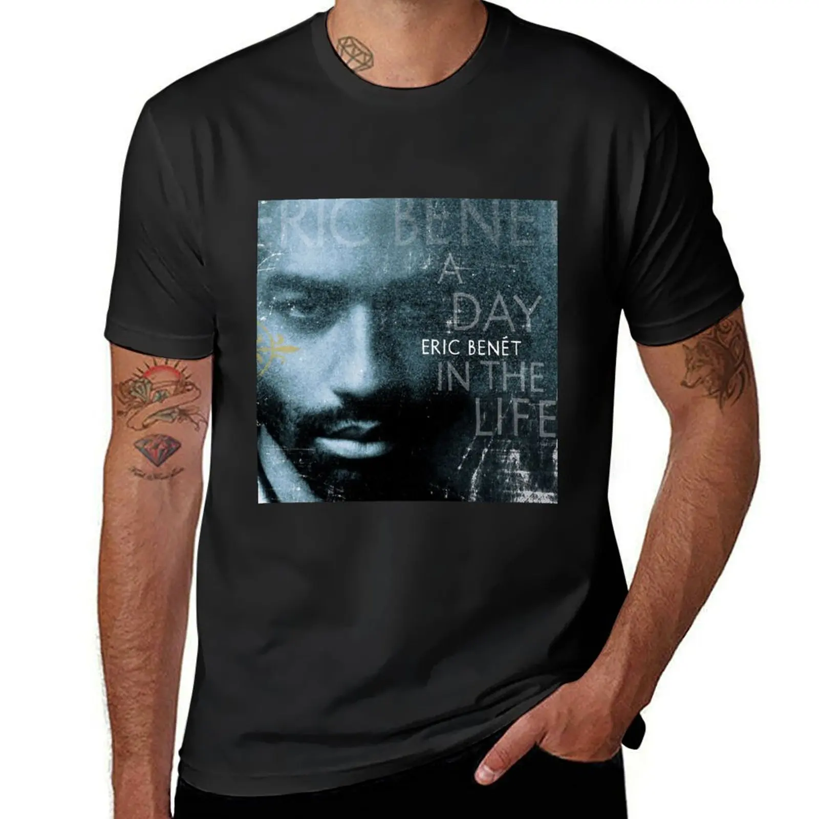 

A day in the life T-Shirt quick drying boys whites hippie clothes Men's cotton t-shirt