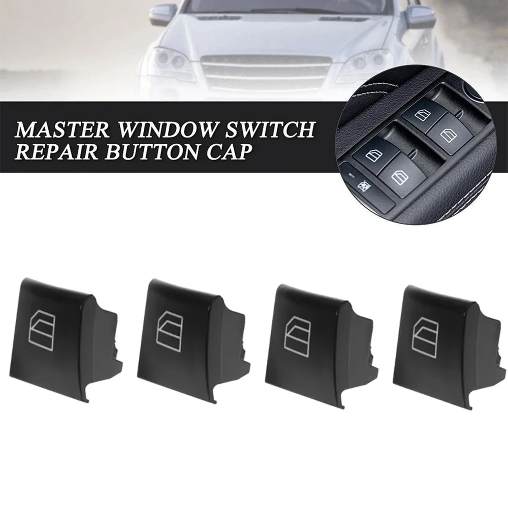 

4 шт. ремонтная кнопка переключателя окна для Mercedes-Benz ML-Class W164 2005-2011 GL-Class X164 2006-2012 R-Class W251 2006-2012