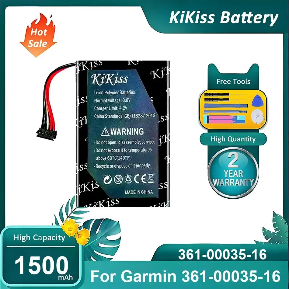 

Аккумуляторная батарея для Garmin 361-00035-16,361-00035-16,1500 мАч