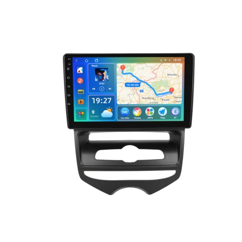 Podofo 2Din Bezprzewodowy Odtwarzacz Multimedialny Carplay do Hyundai IX20 2012 Android Auto GPS Nawigacja Radio Samochodowe Mirror Link FM — 2