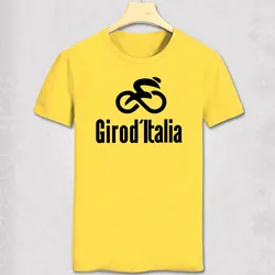 Giro d 'italia tシャツプロツアー自転車バイクウィギンズcavendish sagan tシャツサイクリングtシャツ男性の屋外コットンシャツ