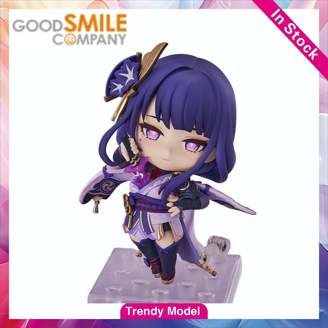 

【TM】GSC Nendoroid #2660 Genshin Impact Raiden General Figure Model Toy Gift Ornament