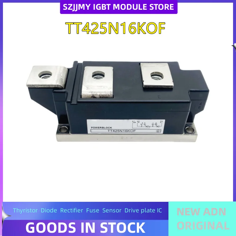 

New IGBT Module TT425N16KOF MCC501-16IO2 SKKT500-14E MCC501-16IO2 SKKT500-16E NEW ORIGINAL IN STOCK