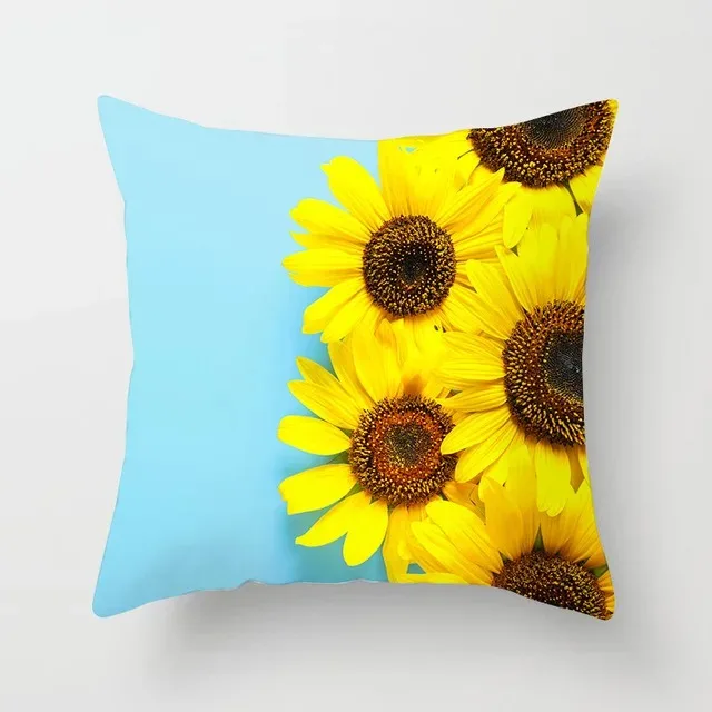 Sunflower Decorative Pillowcase Living Room Office Home Pillowcase Car Ornaments image 5