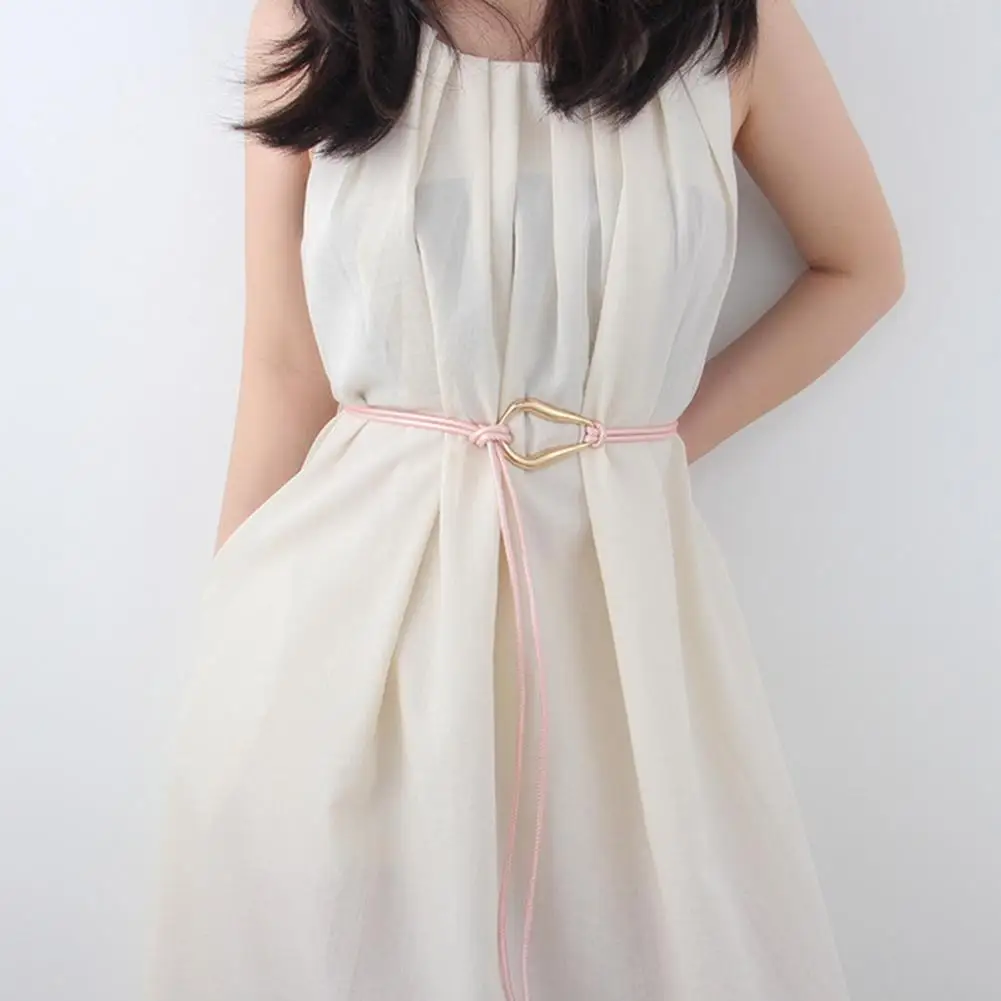 

Женский ремень из искусственной кожи, тонкий регулируемый ремень, женский регулируемый пояс из искусственной кожи для платьев