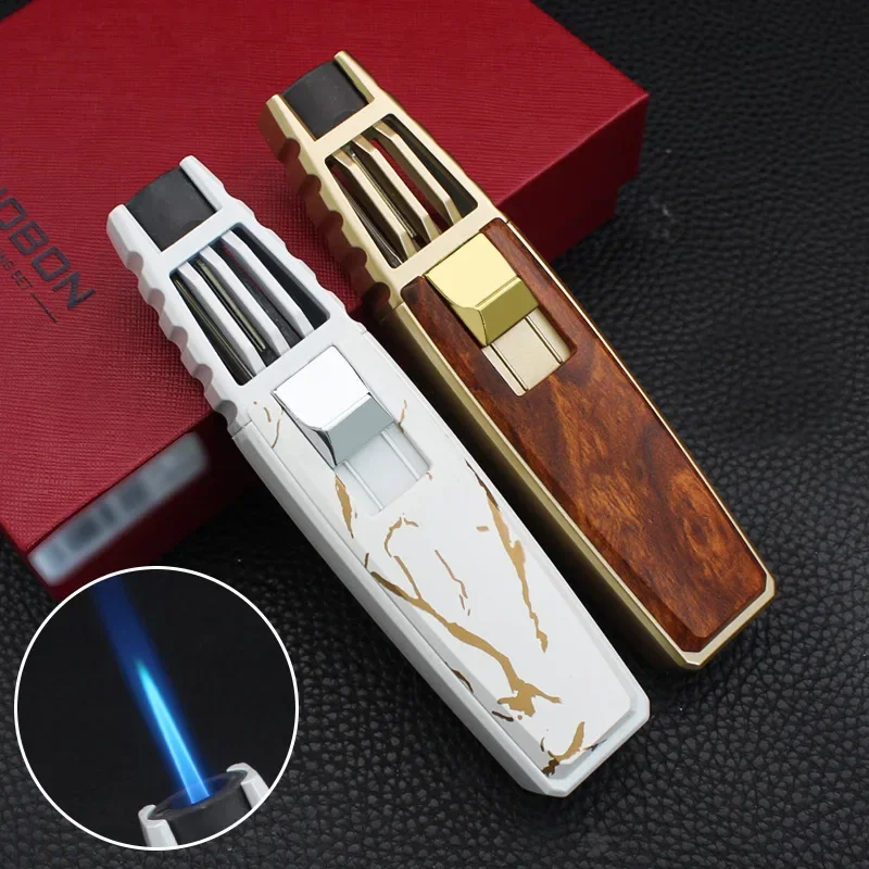 JOBON-High-Temperature Metal Lighter, High-Power, Outdoor, Windproof Flame, Camping, Churrasco, Cozinha, Men's Small Tool