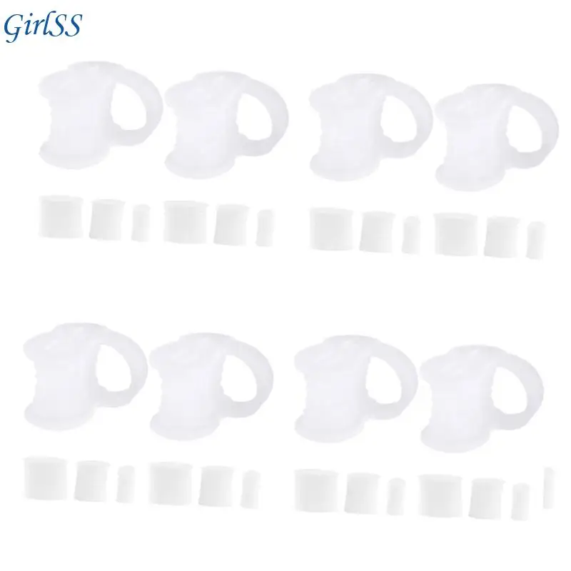 

Набор прокладок для пальцев, дополнительный цветной разделитель для пальцев, корректор для пальцев, подходит для обуви на и для