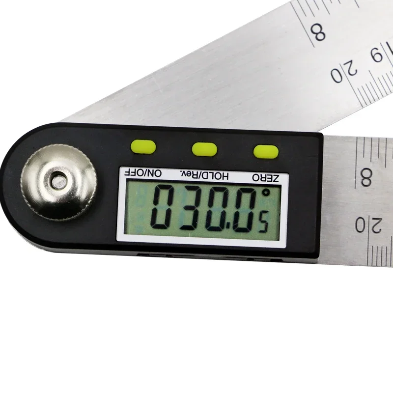 500 mm 360 Degree Electronic Protractor Level Angle Meter Electron Goniometer Stainless Steel Ruler Used For Angle Measurement