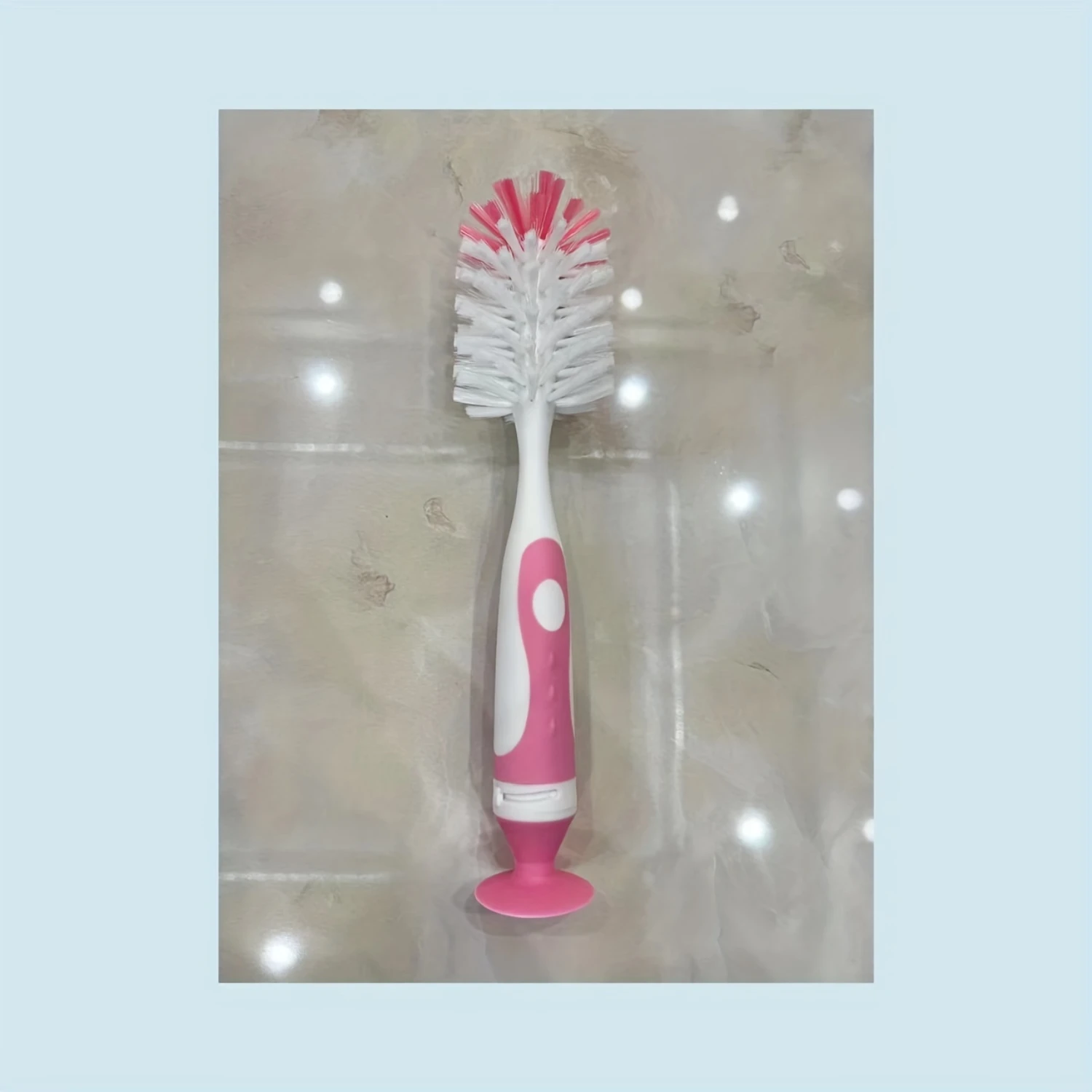 Clean Your Pacifier & Bottle with Ease - Nylon Brush Pacifier Brush Set