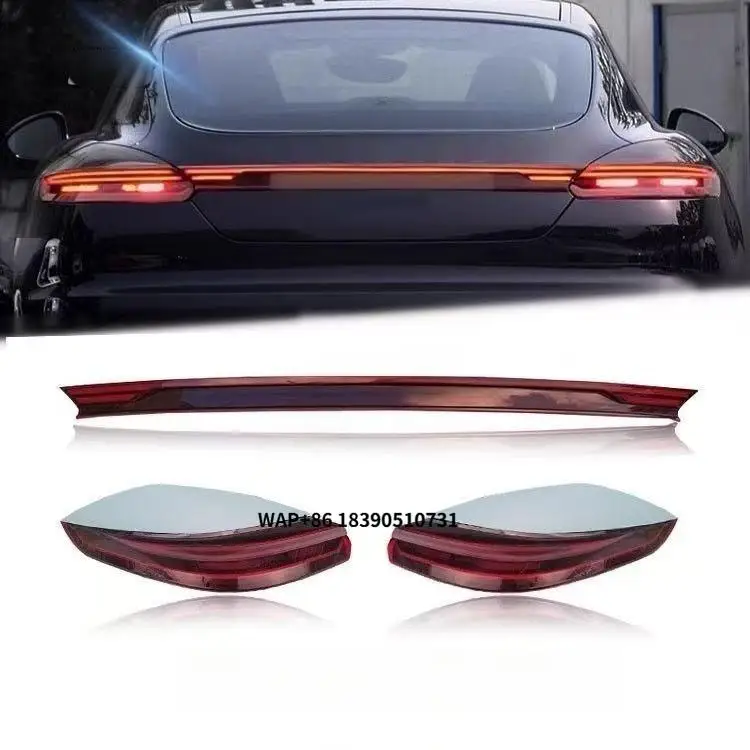 

2023 LED Tail Lights for Panamera 970 970.2 Auto Car Taillight Upgrade with New Style Red Rear Lamp