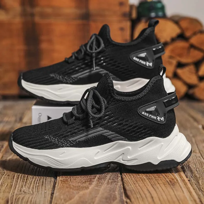 

All Round Vent Men Mesh Running Shoes Multi Side Mesh Holes Full Air Flow Casual Outdoor Sport Training Footwear