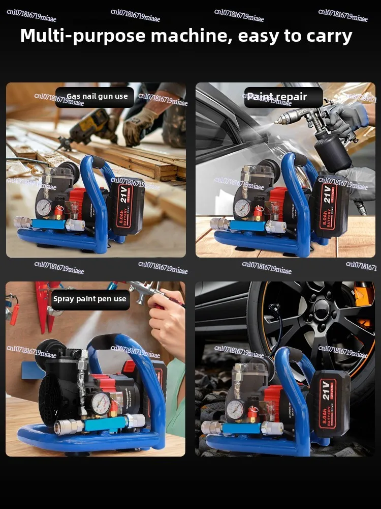 Brushless Lithium Battery Air Compressor Portable Mini High Pressure Pump