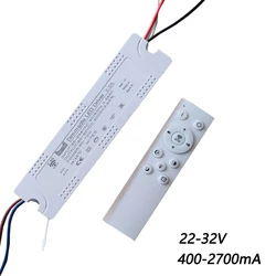Square Out three line LED Intelligent Power 110V 220V 8-10Cx2 strip driver 22-32V 400-2700mA APP Remote colors dimming