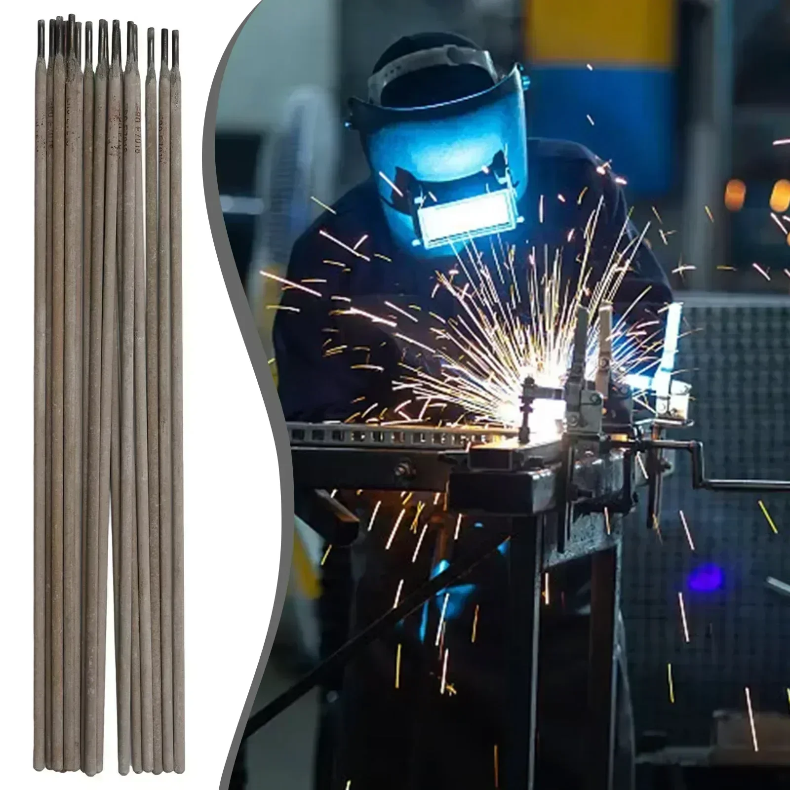 350mm E7018-1 ARC Welding Rods Mixed Low Hydrogen 2.5/3.2/4mm Steel Carbon Electrodes for Soldering Tools Welding Equipment