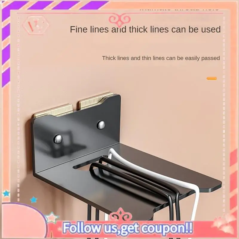 Wall Shelf Holder Floating Shelf Stand Wall Mount Storage Rack For TV Projector Speaker Camera Router Easy Install , Medium