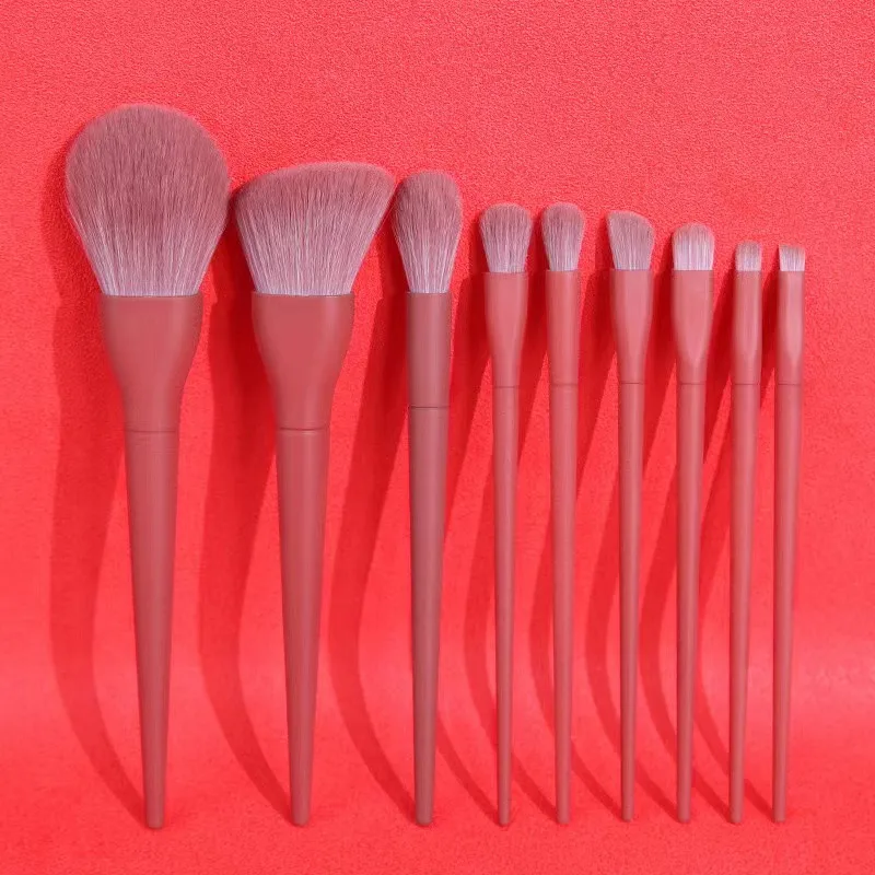 

3-10Pcs Candy Makeup Brushes Set Face Foundation Powder Eye Shadow Eyebrow Highlight Kabuki Blending Brush Beauty Cosmetic Tools