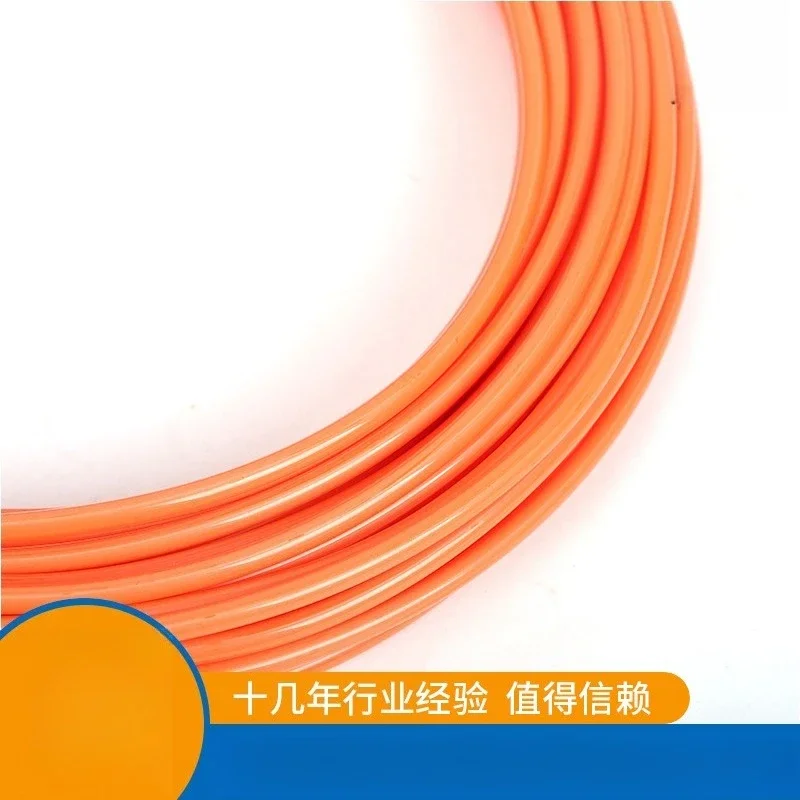 2025 كهربائي برتقالي عجلة عالمية سلك نايلون نفق الأنابيب ثقب كابل مجتذب عراف الرصاص سلك الجدار