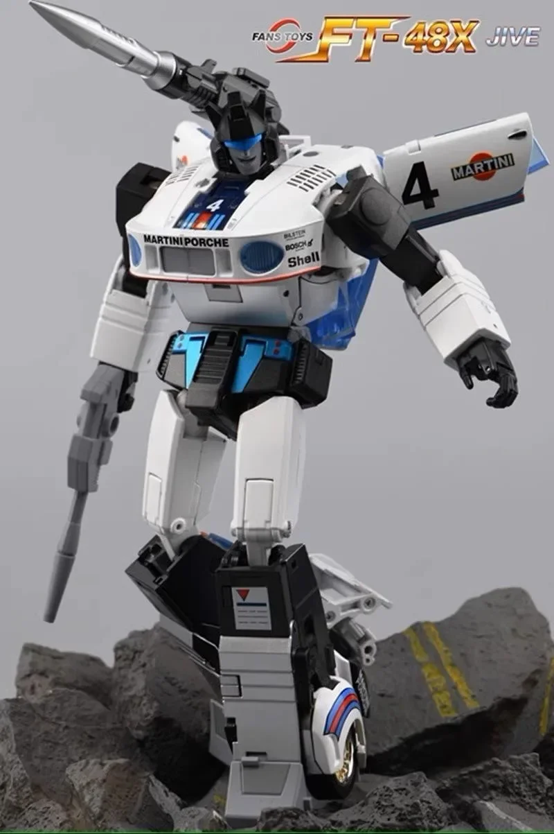 FansToys transformacja FT-48 FT48 FT-48X FT48X Limit Jive Jazz Mp figurek Model robota zabawka na imprezę