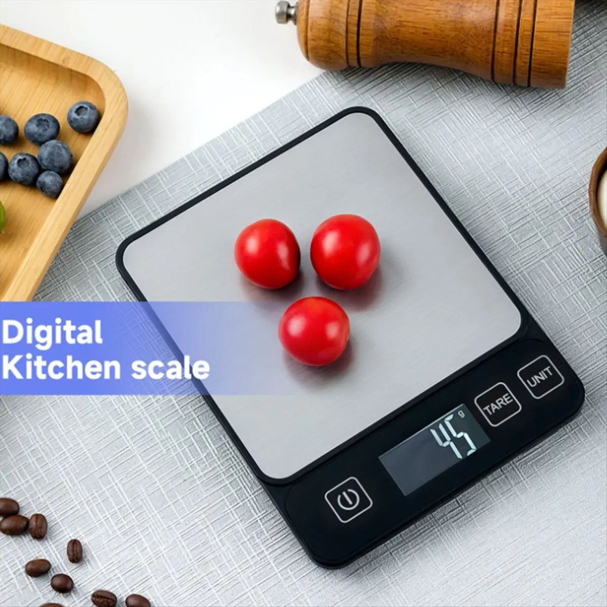 Kitchen Scale High- Electronic Scale High Quality Baking Food Coffee Tea Fruit 10kg 1g Home Tool