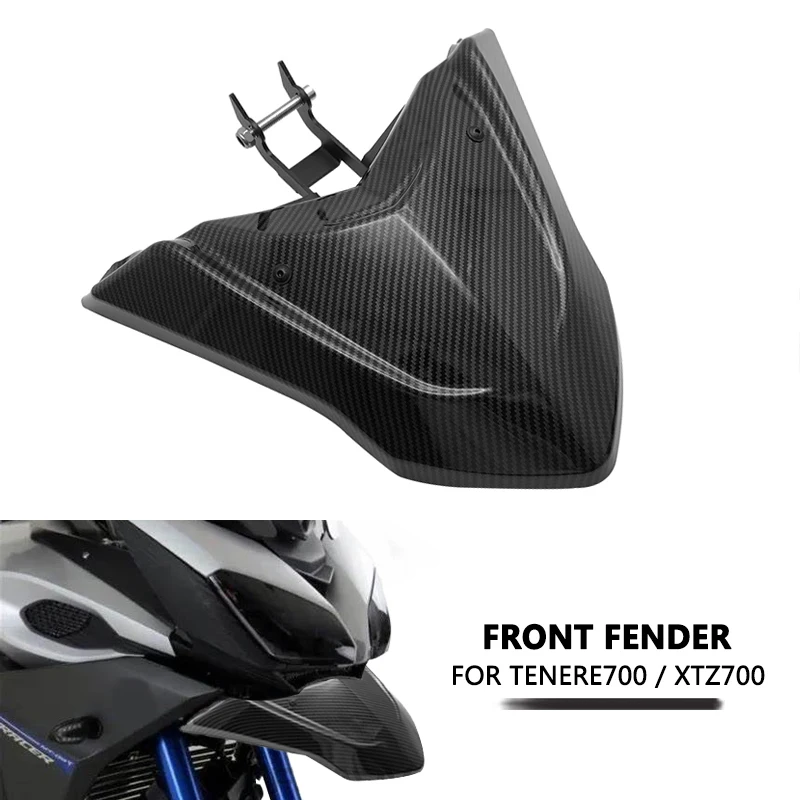Motorcycle Front Beak Fairing Extension Wheel Extender Cover Fender For Yamaha Tenere700 T700 Tenere 700 XTZ700 T7 2018-2023