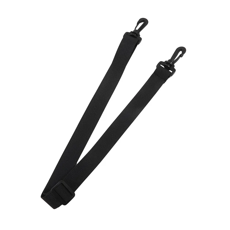 2.5 سنتيمتر واسعة حقيبة حاسوب حزام PP حزام للرجال حقيبة يد حقيبة كروسبودي أحزمة الكتف قابل للتعديل العصابات الطويلة الأسود