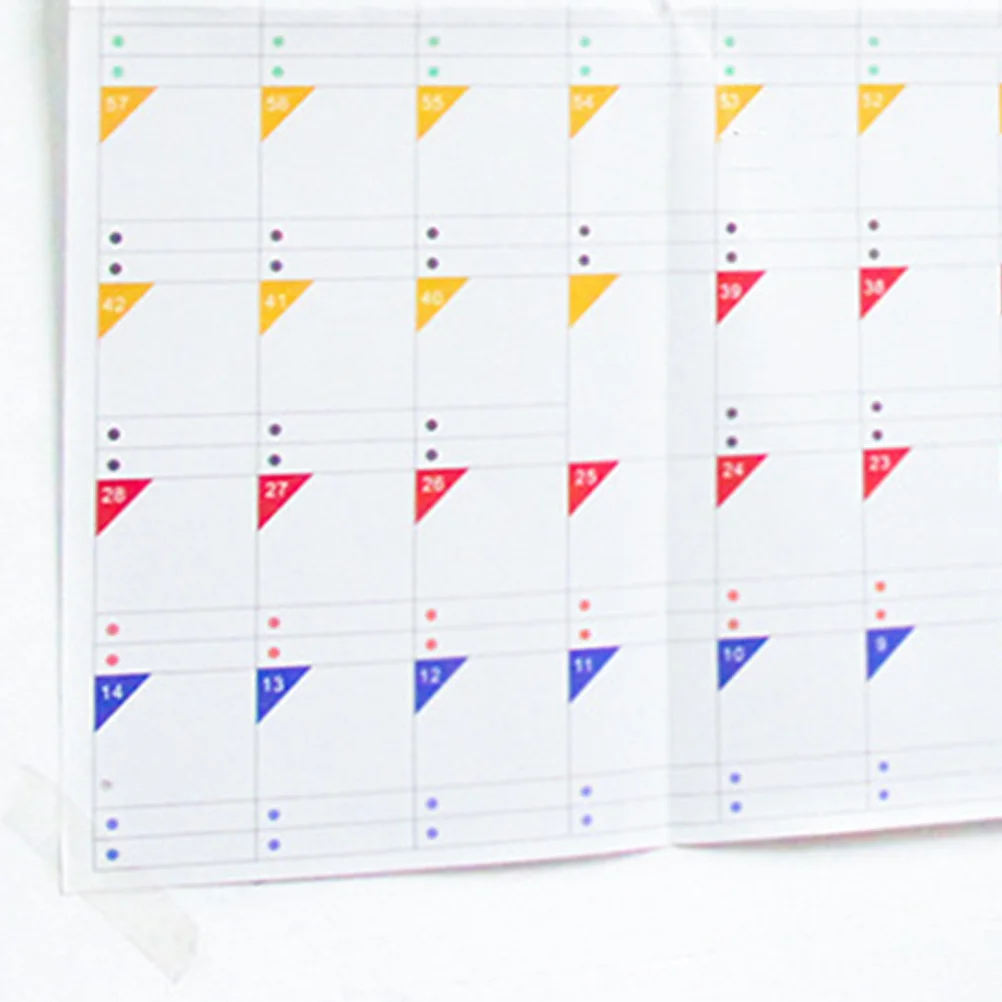 100-Day Daily Schedule Planner Premium Paper Sheets For Time Management Study Work Routine Calendar Forms Self-Discipline