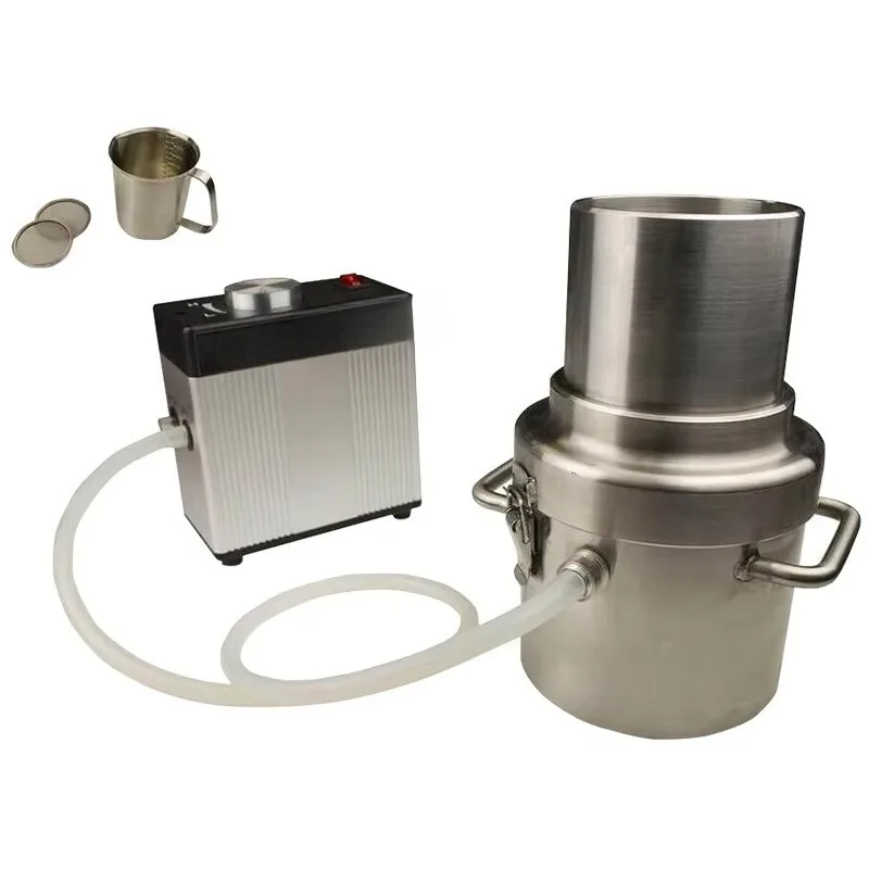Laboratory Compact Filtration Sieving System Machine (750mL) for Lithium Battery Electrode Slurry Process