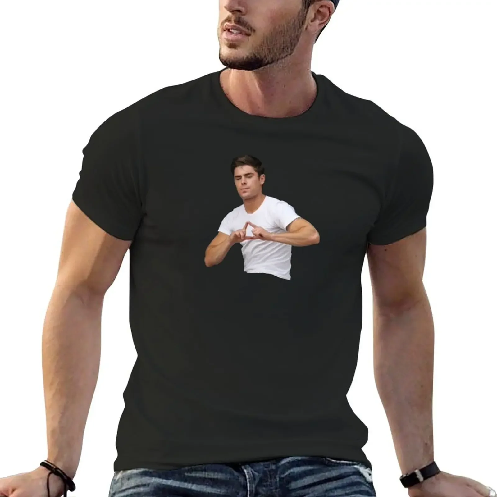 

Zac Efron Tri Delta T-Shirt for a boy baggy shirts mens clothing