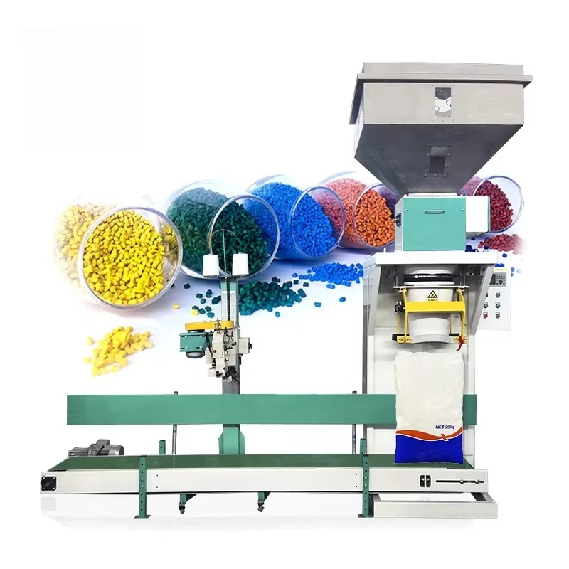 Low Price 5kg 15kg 25kg 50k Gresin White Sugar Xylitol Cereals Rubber Particles Multi-functional Bagging Packaging Machine