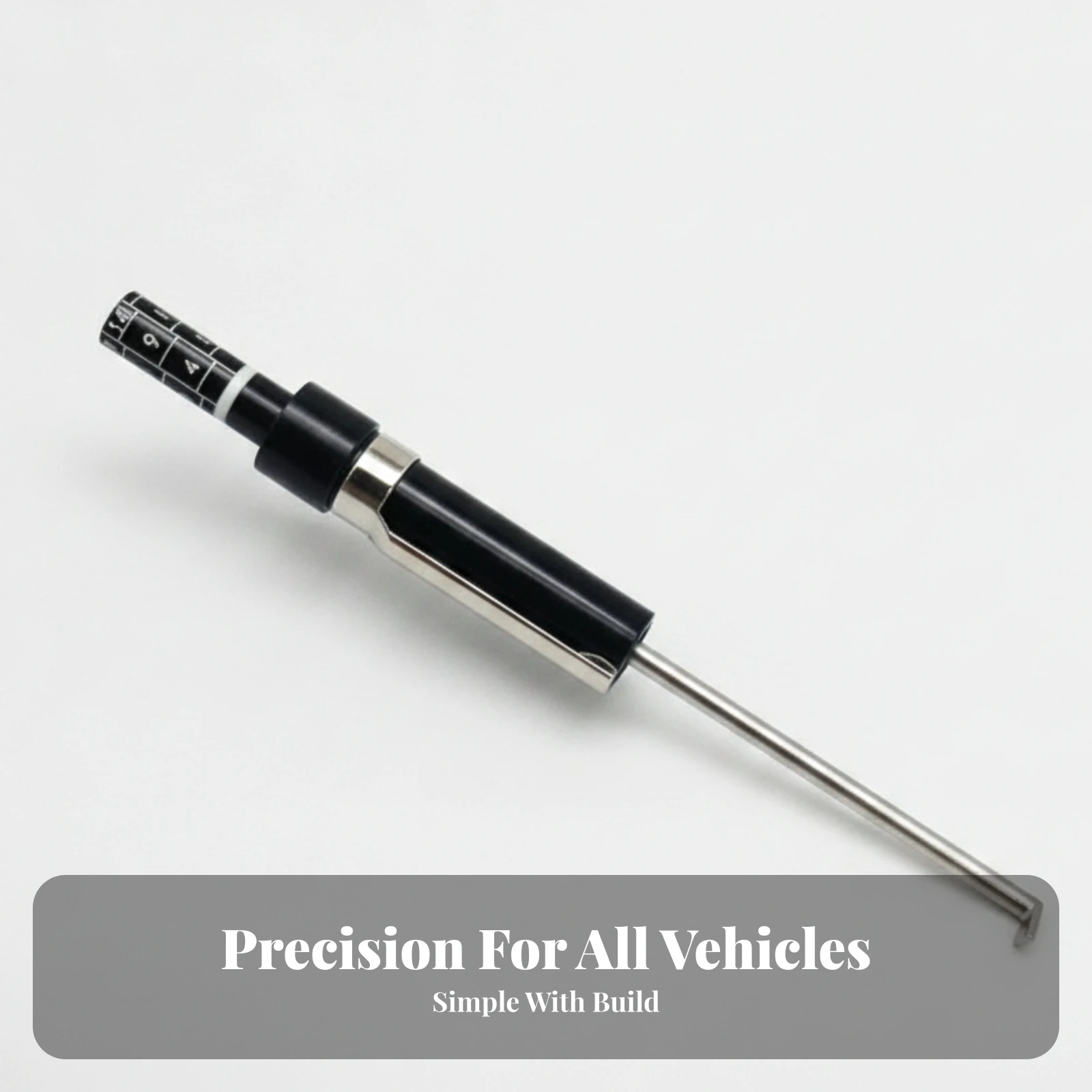 Brake Pad Thickness Inspection Pen Easy to Use Brake Pad Inspection Pen with Clip Portable Slim Profile for Auto Mechanics