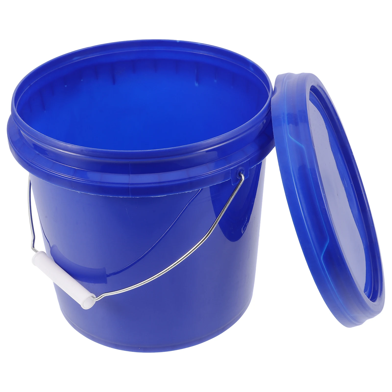 

Plastic Bucket With Lid Handle Paint Storage Container Durable Pp Round Bucket For Home Art Painting Liquid Holder Pail Tub