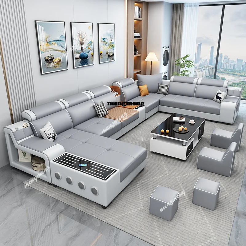 

Modern Lounge Sofas Living Room Background Storage Multifunctional Designer Sofa Corner Luxury Woonkamer Banken Furnitures