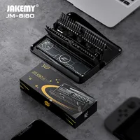 JAKEMY Precision Screwdriver Set JM-8180 Magnetic Phillips Hex CR-V Bits Screw Driver for iPhone PC Electronic Repair Hand Tools