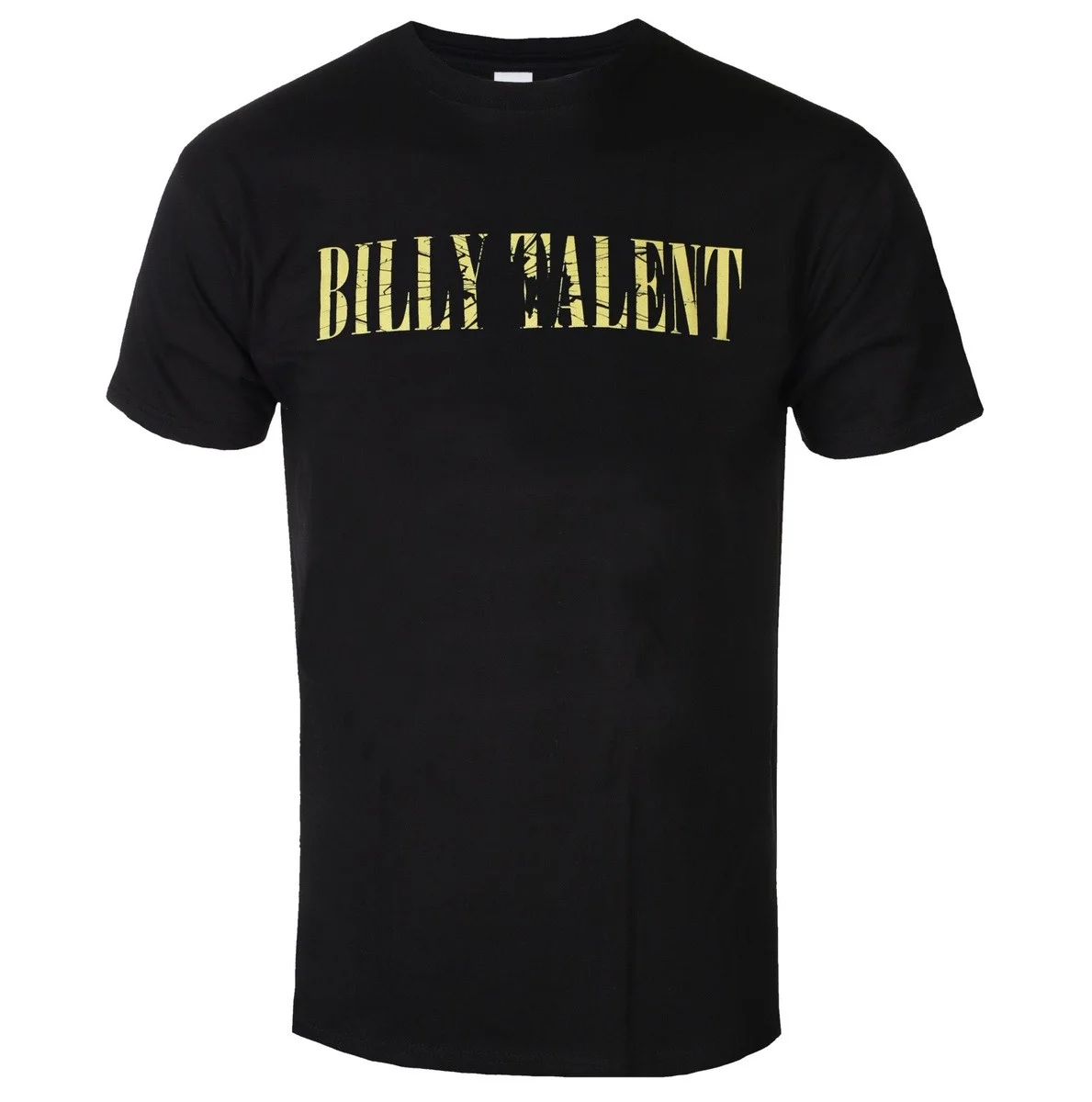 Vintage Distressed Skeleton Hand Lovers Kiss Art Graphic Short Sleeve Top Billy Talent Crack‑Effect Letter Logo Retro Dark Punk