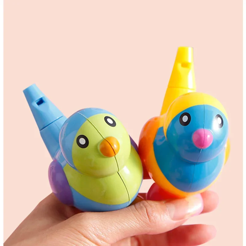 Farbige Zeichnung Wasser Vogel Pfeife Badezeit Musikspiel zeug für Kind früh lernen pädagogische Kinder Geschenk Spielzeug Musik instrument