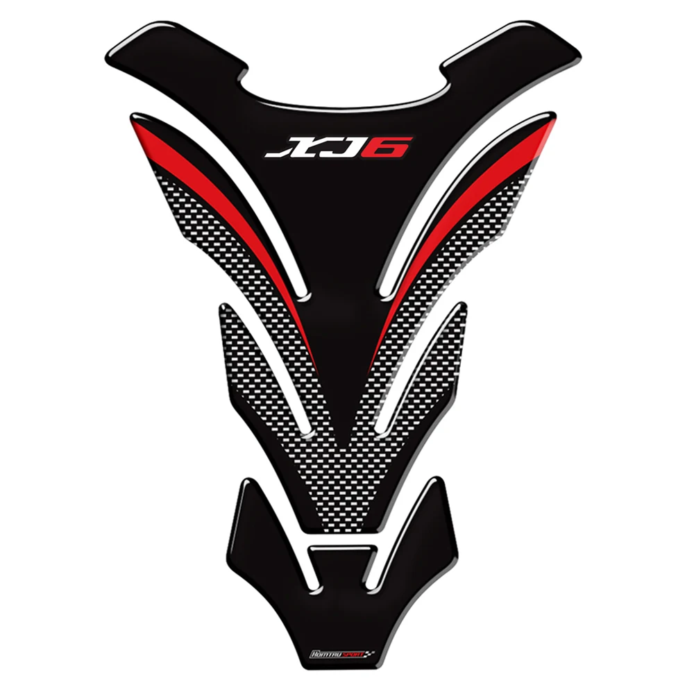 3D Motorcycle Tank Pad Protector Decal Stickers for Yamaha XJ6 SP ABS Tank