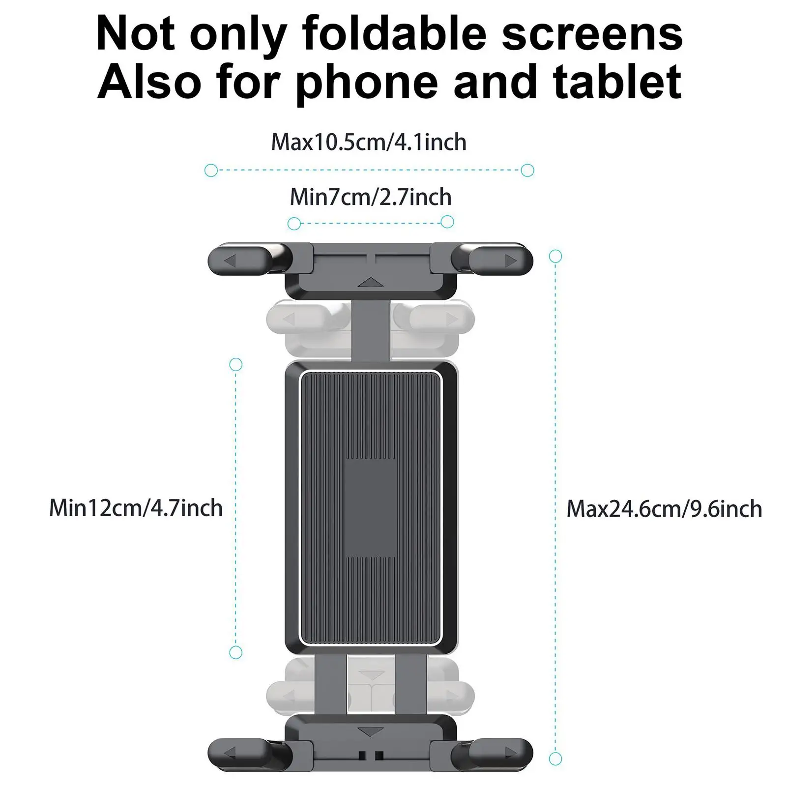 

Tablet Mount For Treadmill Handlebar Tablet Clamp Mount Adjustable Phone Stand For Reading News Video Calling Home Gym Exercise