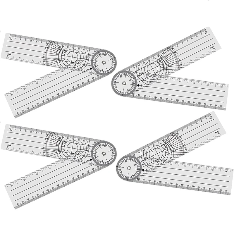 Protractor Protractor Angle Spinal Ruler Orthopaedic Ruler Goniometer Physiotherapy Bicycle Protractor