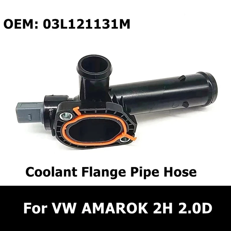 

Automotive Coolant Thermostat With Temperature Sensor Thermostat Water Connection For AMAROK 2H 2.0D 2010 03L121131M