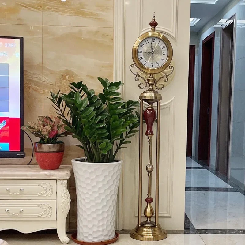 

European living room floor clock villa decoration creative desk large fashion modern simple big American