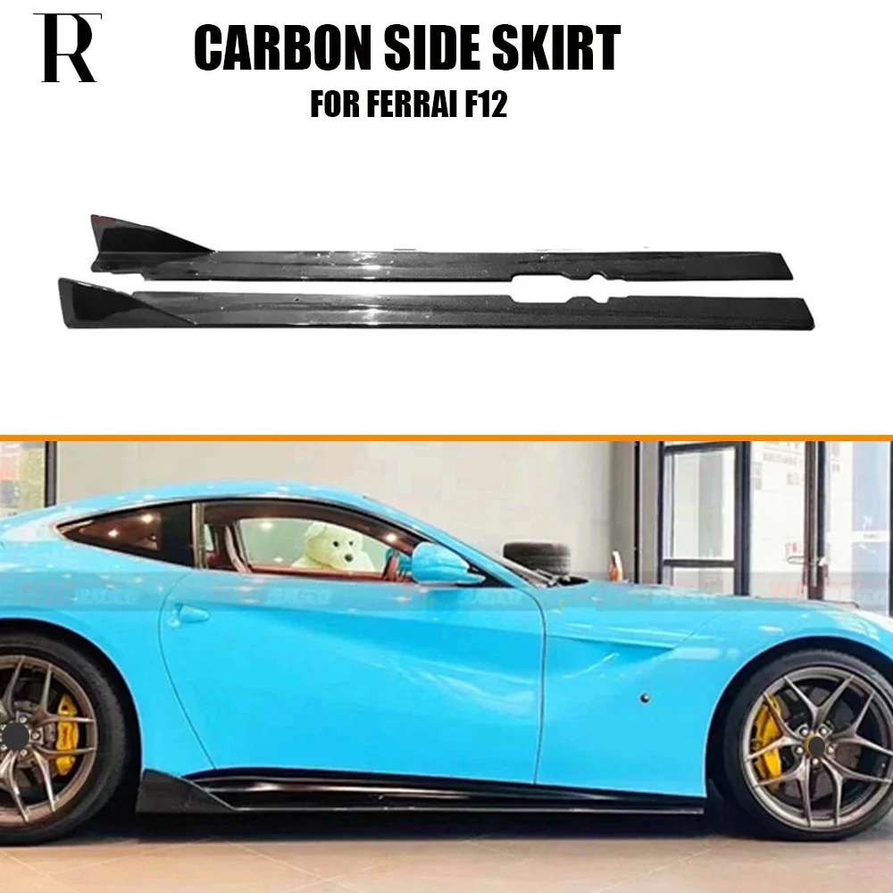 

Удлинитель бокового бампера из настоящего углеродного волокна для Ferrari F12 Berlinetta 2012-2017 гг.