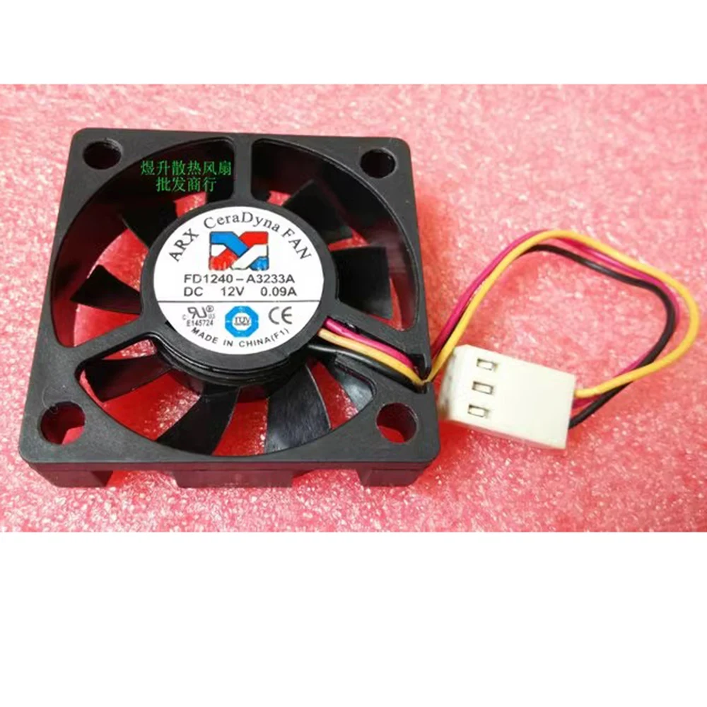 

FD1240-A3233A 40mm fan 40mm 4010 12V Ultra-Quiet 3-Pin axial mini micro cooling fan