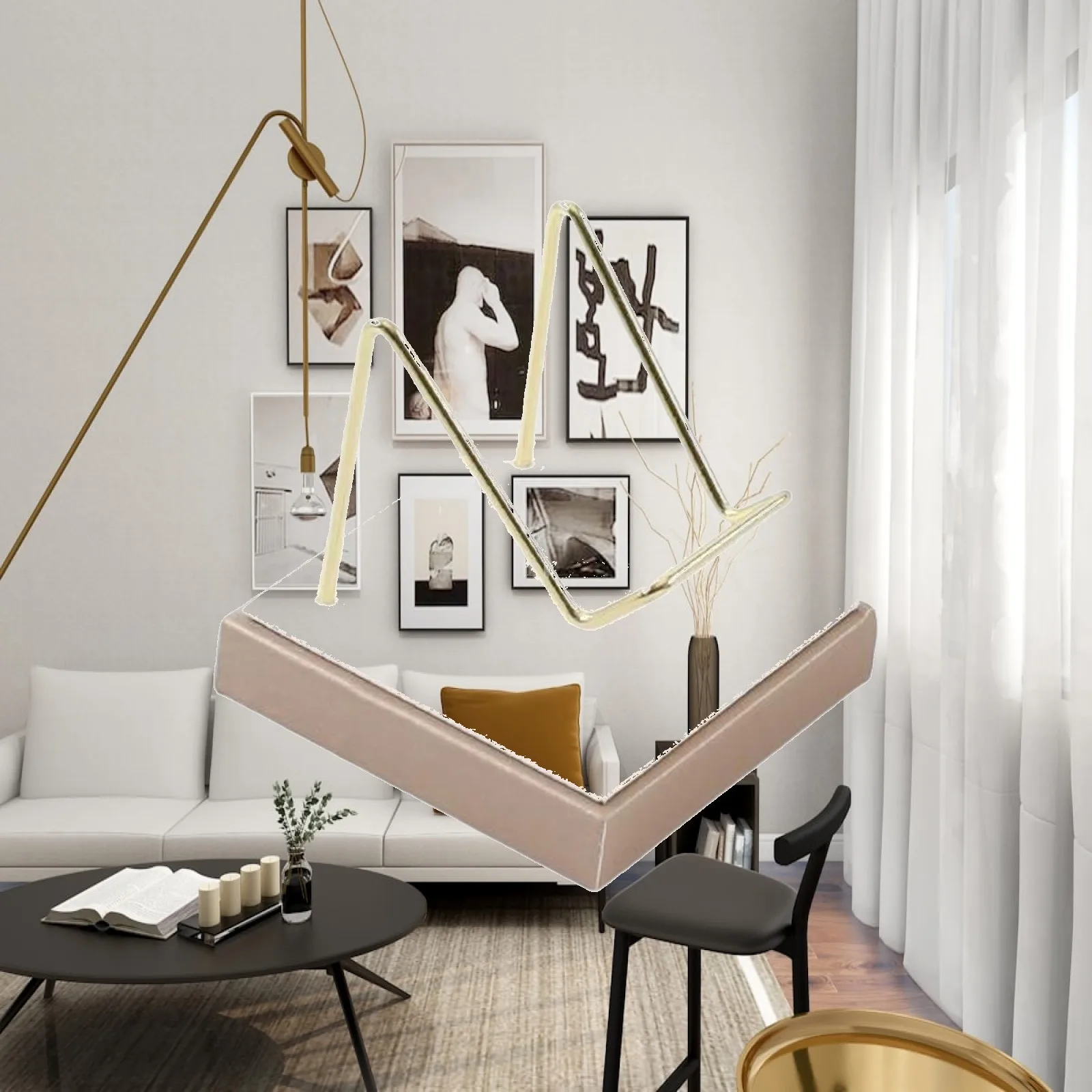 Multifunctional Display Holder Stand Pedestal Display Stand Desktop Display Holder for Ore