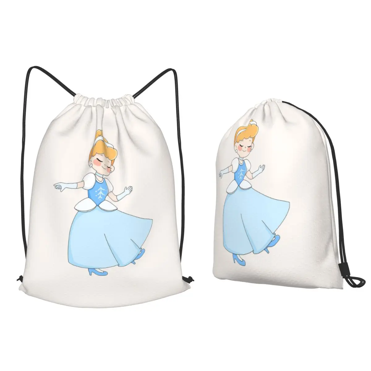 Once Upon A Dream-Cute Fairy Tale Gift For Princess Girls Backpacks Portable Drawstring Bags Sundries Bag Book Bags Man Woman