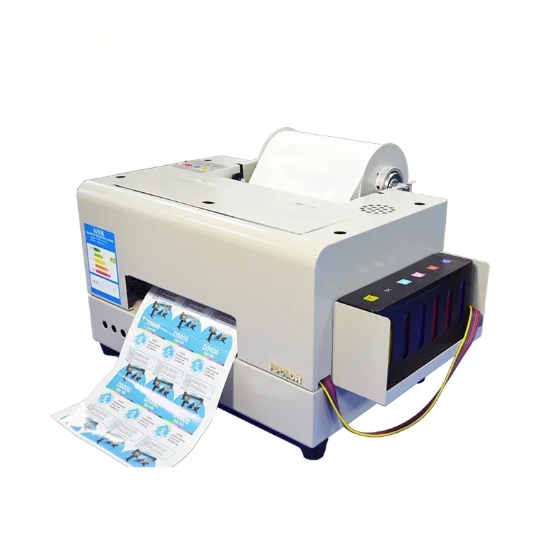 for New Printers Professional Business Machines A4 Desktop Color Sticker Imprimant Stickears Machine Roll To Roll Label Printer