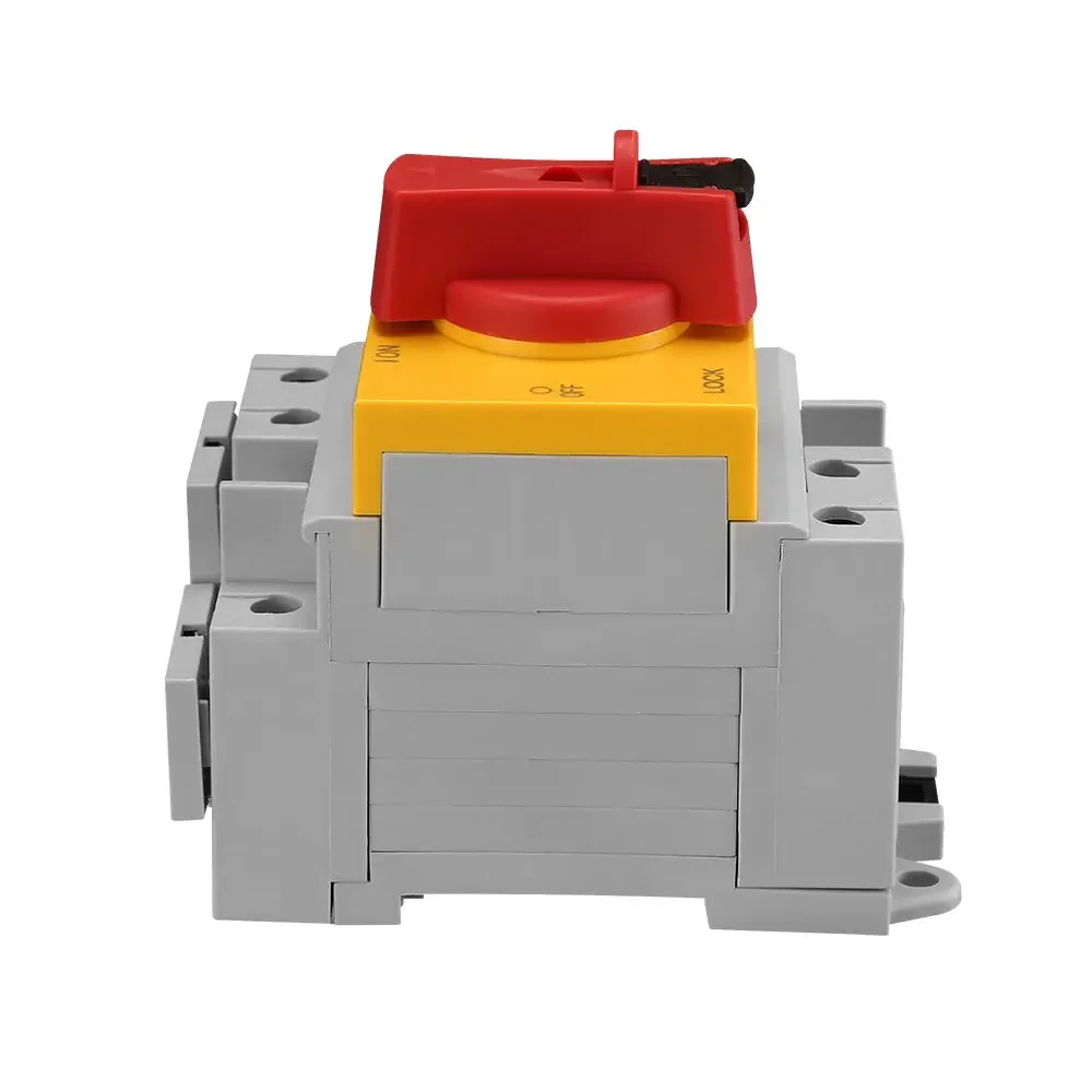 4P PV DC 1200V 32A Din Rail Solar Rotating Handle Isolator Rotary Switch Disconnector For Solar distribution box