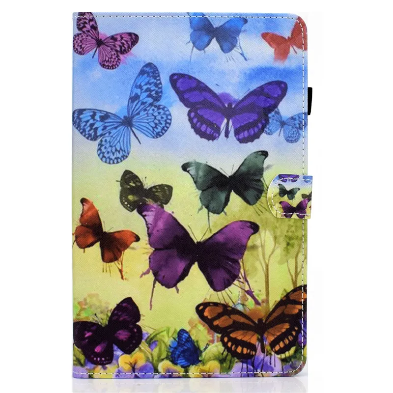 Cute Cat Butterfly Paint Leather Cover For Funda Lenovo Tab P11 P11 Plus Case TB J606F J616F Cover For Xiaoxin Pad Plus Case 11